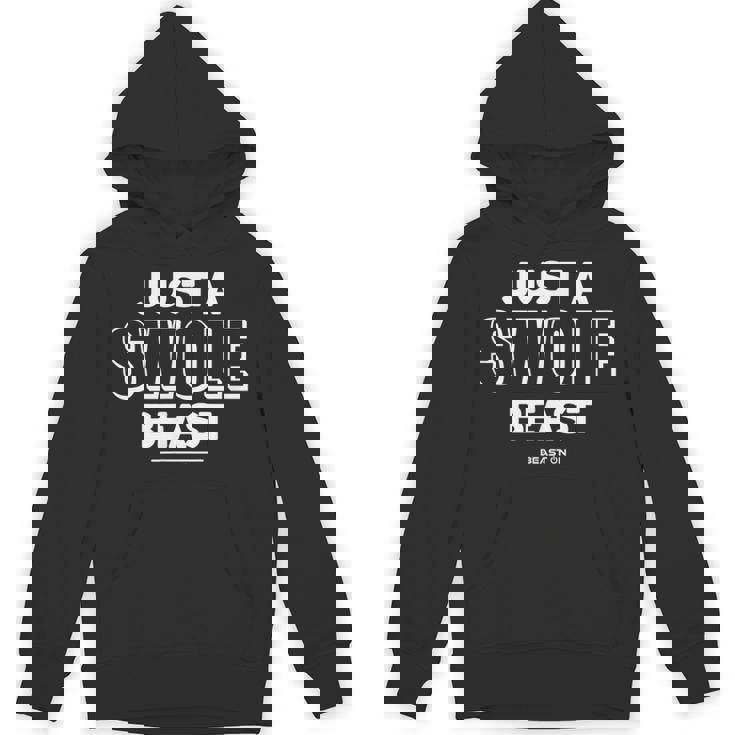 Just Awole Beast トレーニング フィットネス モチベーション ジム 格言 パーカー