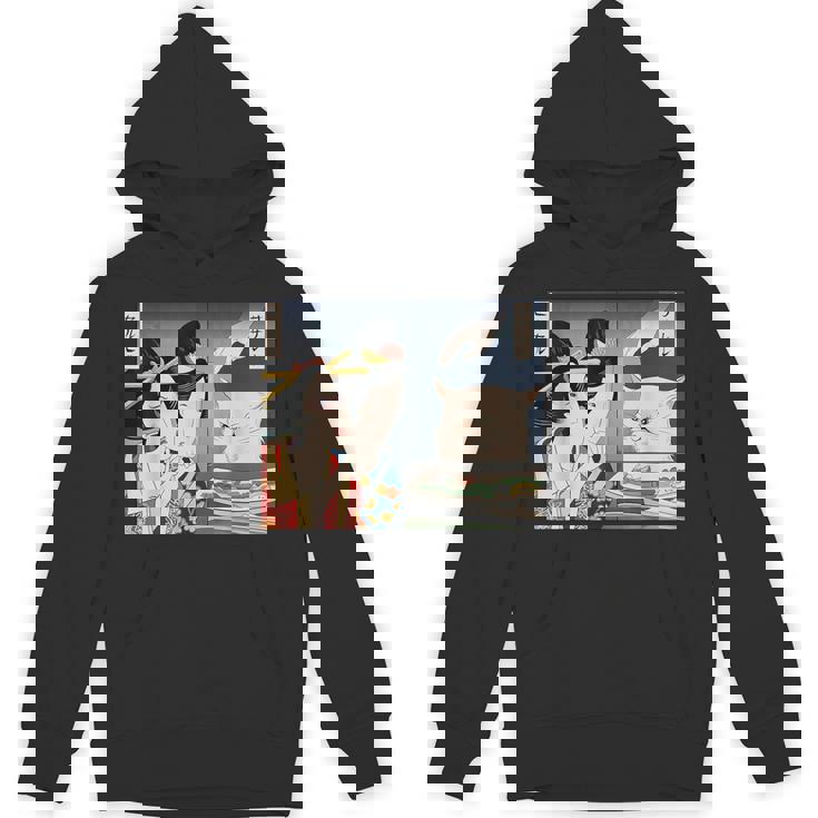 Lady Yelling At Cat Meme Hoodie