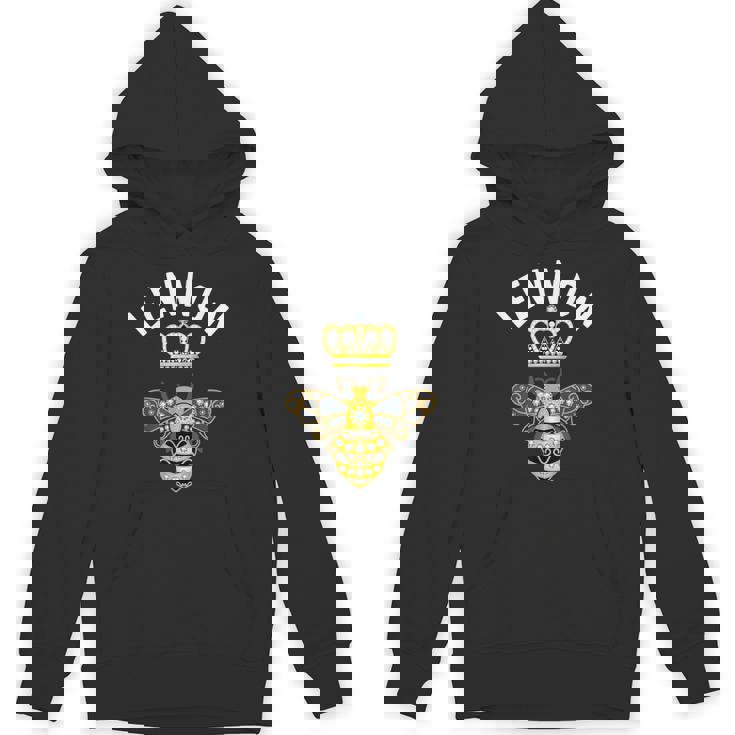 Lennon Name Lennon 誕生日プレゼント 女王冠 蜂 レノン Hoodie