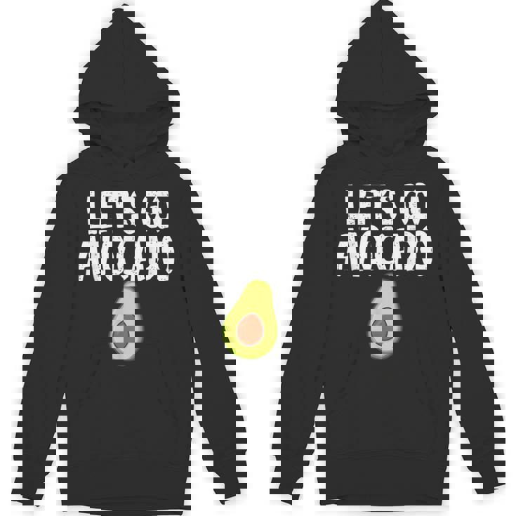 Let's Go アボカドユーモアジョーク ユニセックス アボカド中毒者 パーカー