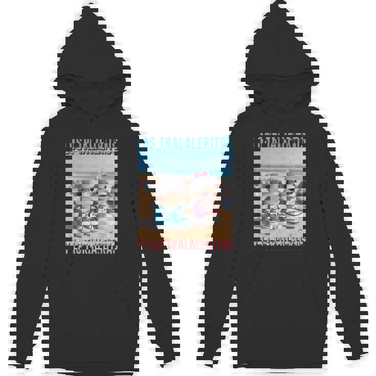 Los Traleritos Y Las Traleritas イタリアのブレインロットモンスター パーカー