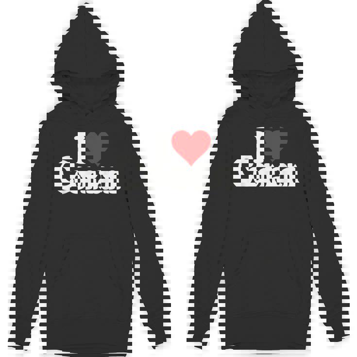 I Love Heart コナン ネームtシャツ パーカー