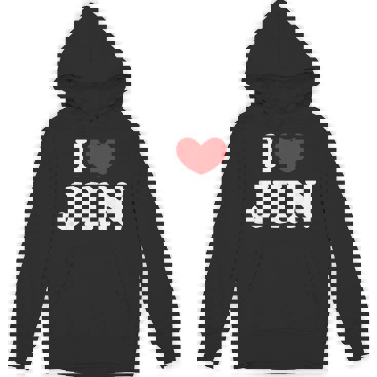 I Love Jin 私は愛する Jin パーカー