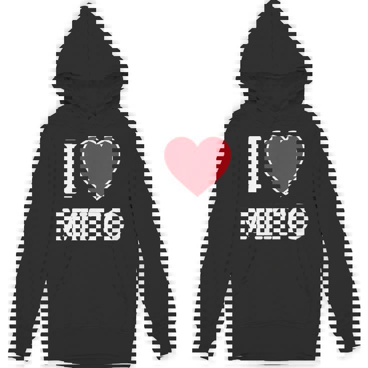 I Love Mito、ハートのある日本の都市 パーカー