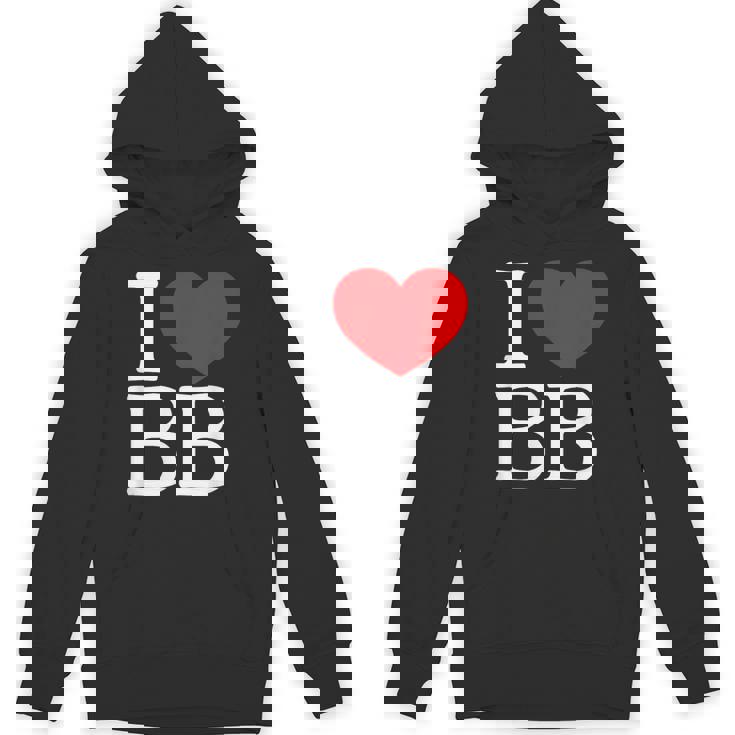 I Love ハート Bb パーカー