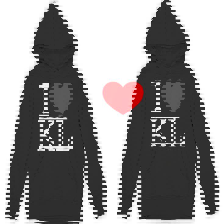 I Love ハート Kl パーカー