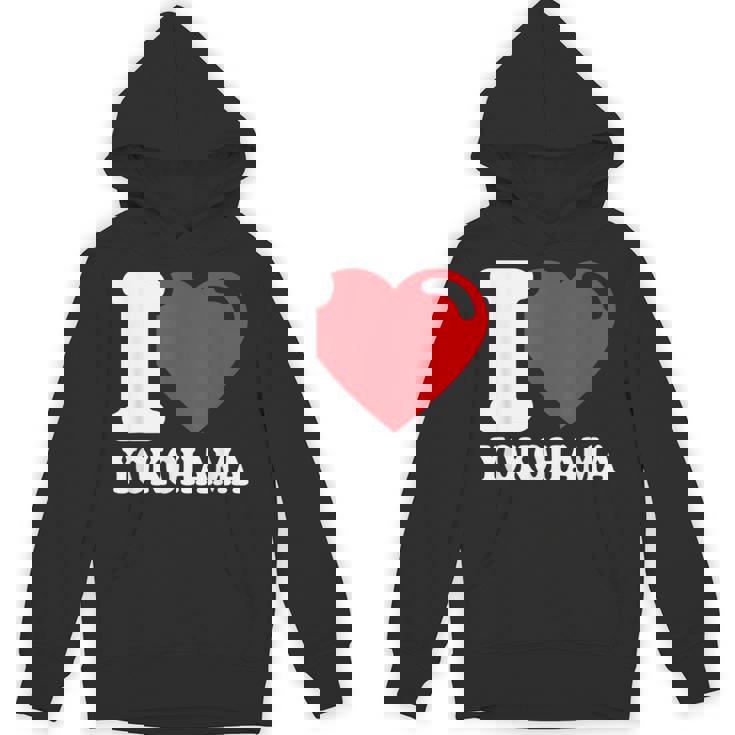 I Love 横浜市 日本文化 美しい日本 横浜大好き パーカー