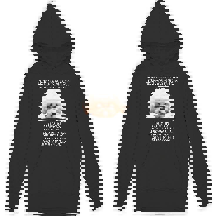 Maltese Dog Is On My Mind 面白い子犬オーナーデザイン パーカー