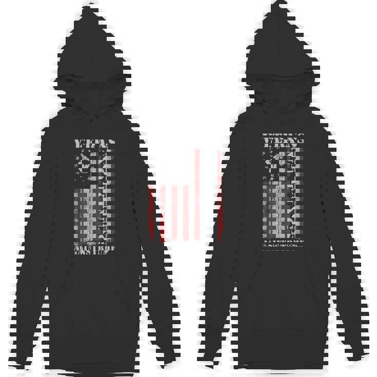 Military Veterans Protest Usa Flag No Kings America Protest Hoodie