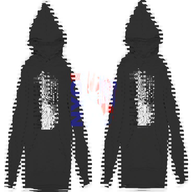 Nyc ニューヨーク市自由の女神 アメリカ国旗 パーカー