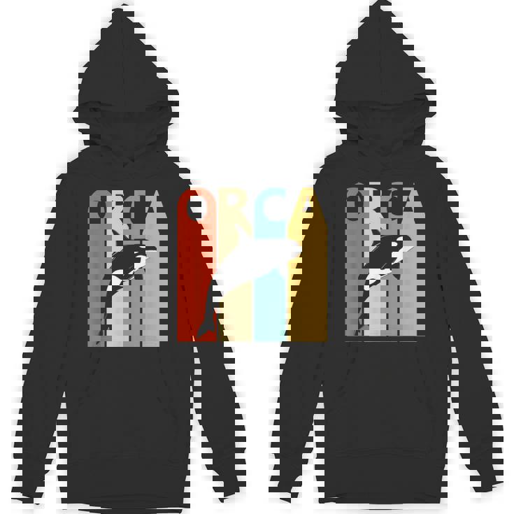 Orca シャチ 動物 パーカー