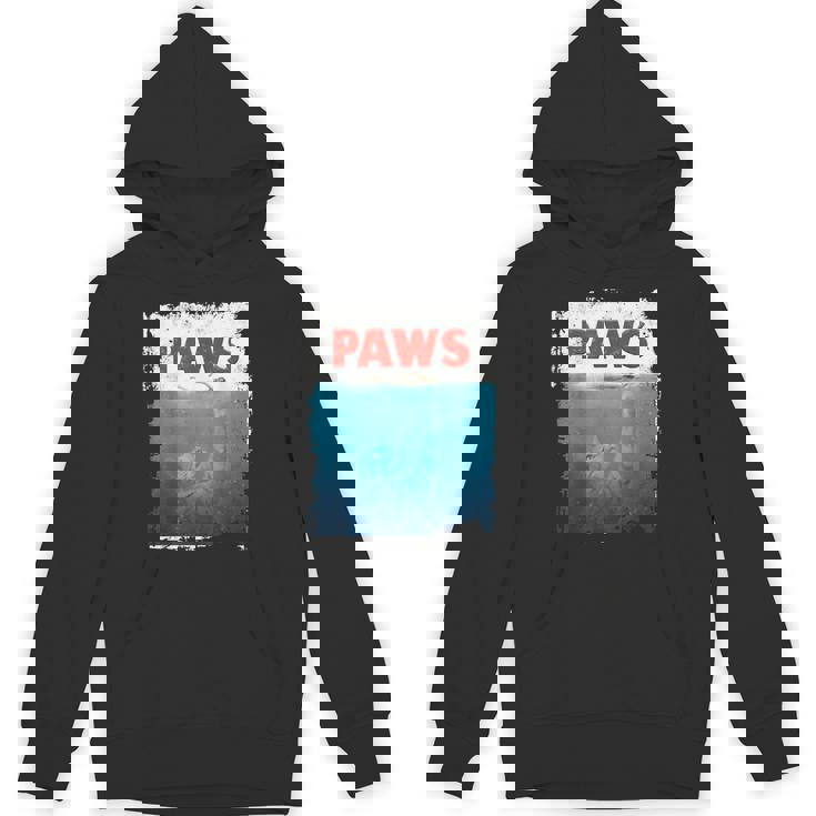 Paws 猫 子猫 ニャーパロディー おもしろ猫好き Hoodie