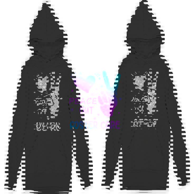 Peace Out フォスターケア 養子縁組 ごっちゃの日 2023 パーカー