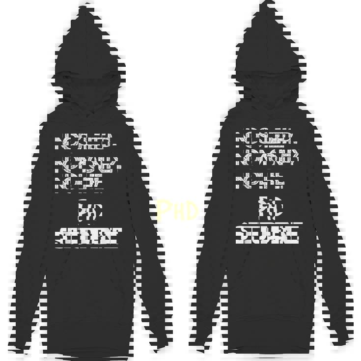 PhD Noleep No Money No Life Phdtudent パーカー