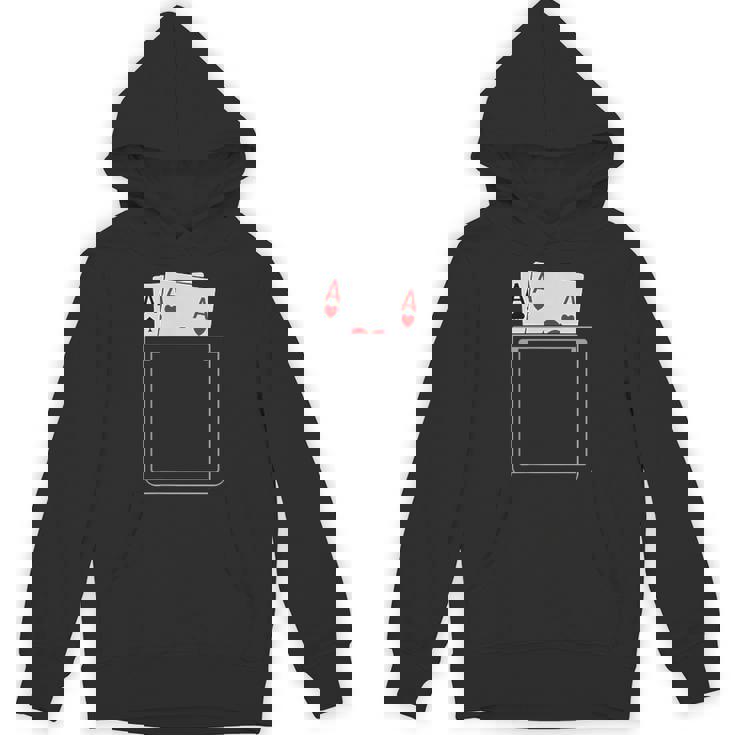 Pocket Aces Pokerpades & Heart 面白いポーカー ギフト パーカー