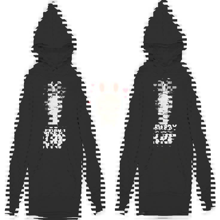 Powered By Kpop Rabbit韓国ポップマーチ K-Popグッズ Hoodie