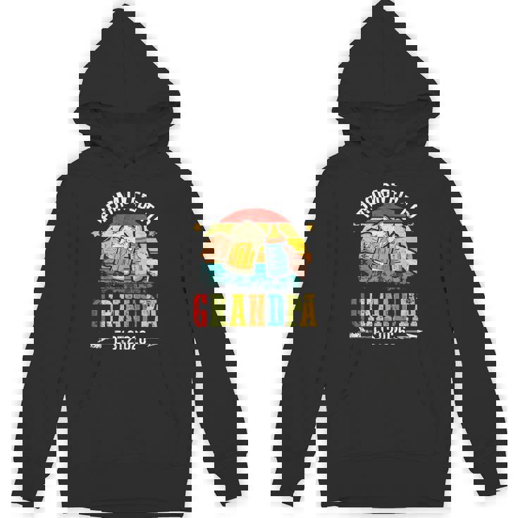 メンズ Promoted To Grandpa Est 2026 Dad To Be パーカー