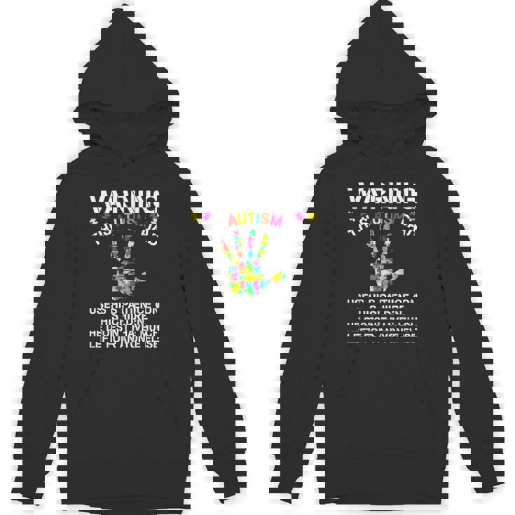 Proud Autism Dad Awareness Father Day Autistic Son Daughter Hoodie