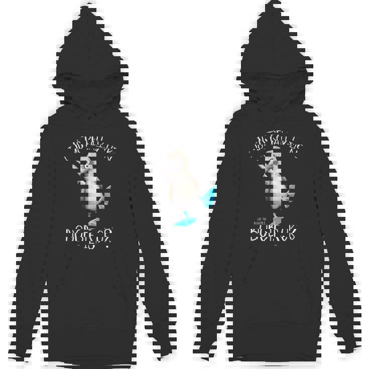 Really Like Blue Feet Boobies アオアシカツオドリのユーモア パーカー