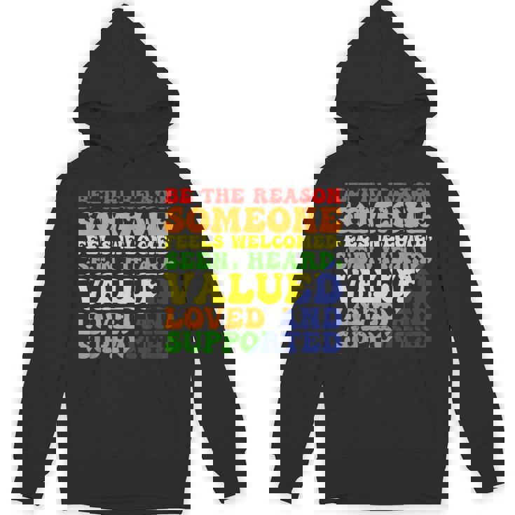 Be The Reason 誰かが歓迎されていると感じる パーカー