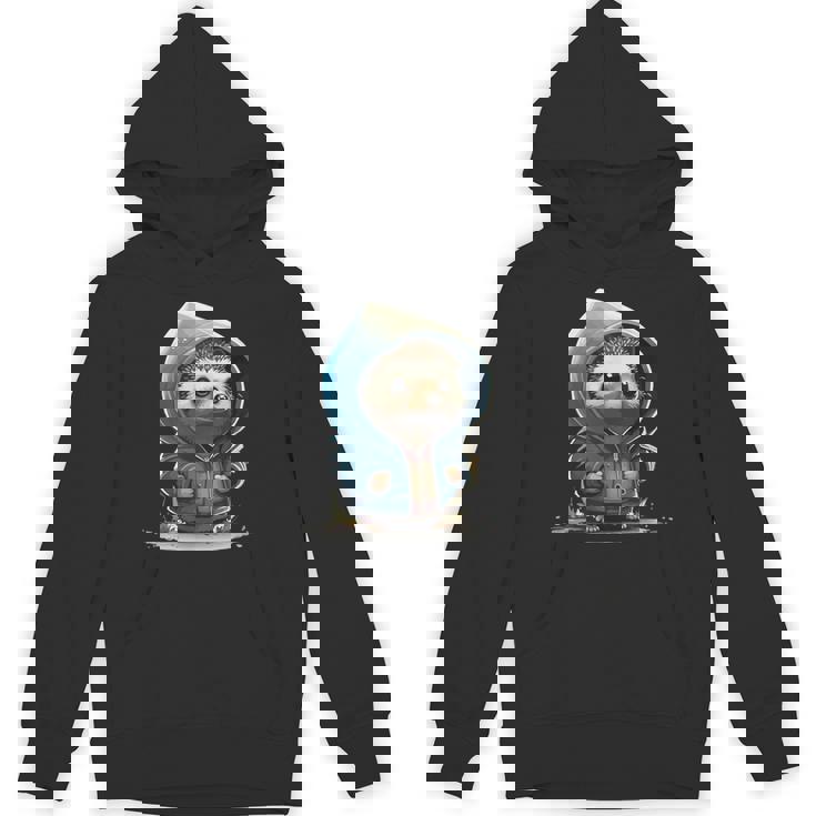 Retro Hedgehog レトロハリネズミ パーカー