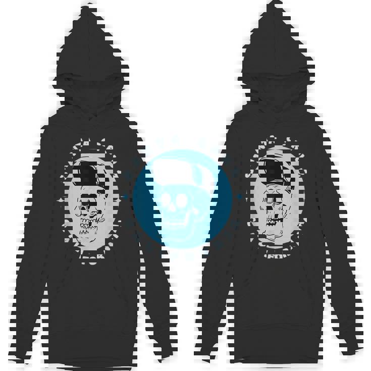 Santa Cruz California レトロ 80年代スケータースケルトン パーカー