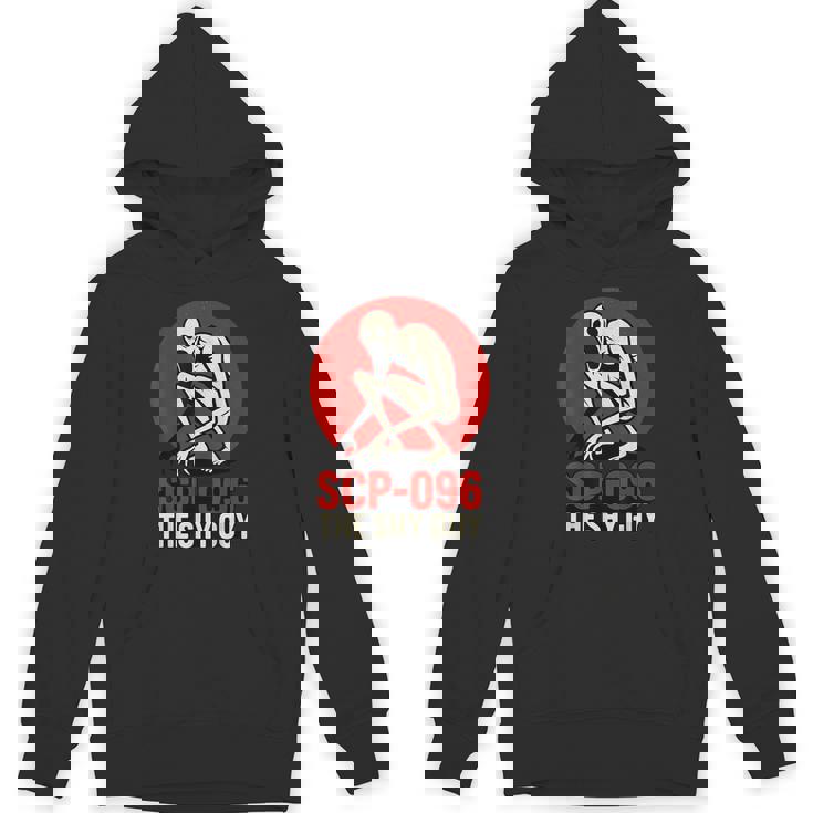 Scp-096 「シャイガイ」ホラーアートデザイン パーカー