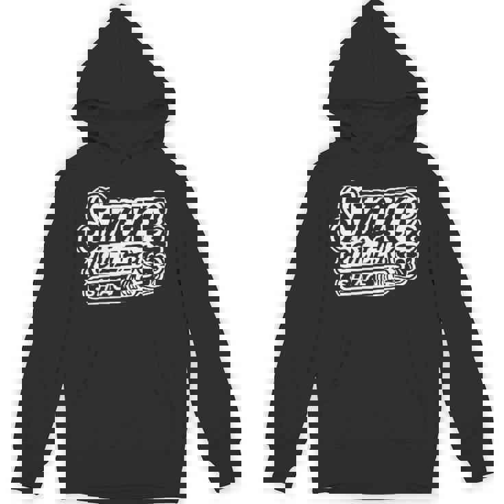 Smokeroller-煙巻人-マティーニシャグロカビリーピンナップバックプリント パーカー