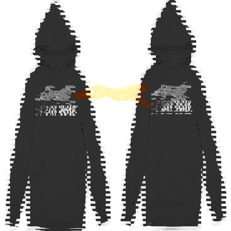 Spirit Animal チーターtシャツ ファストアフリカンキャットシルエット パーカー