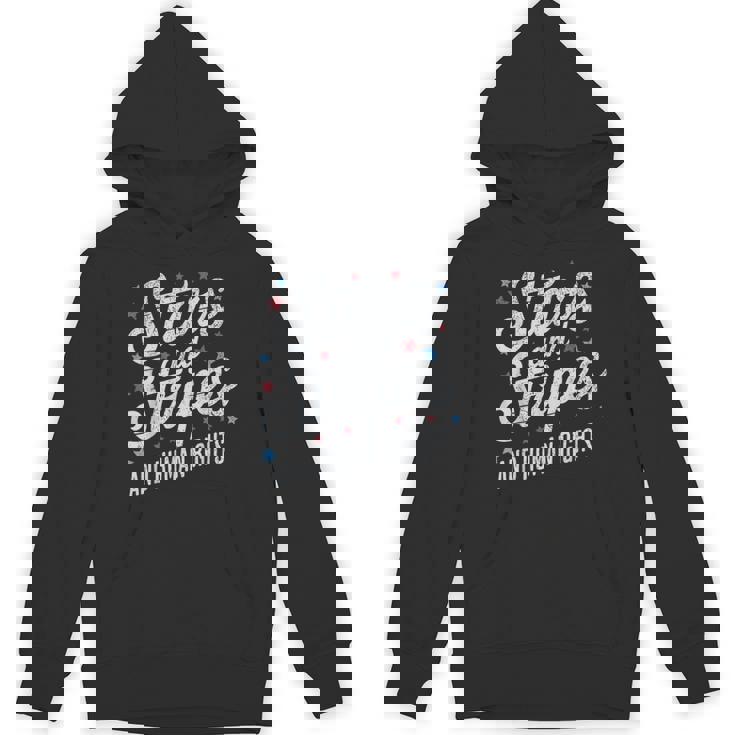 Stars Stripes And Human Rights 4Th Of July Equal Rights Hoodie