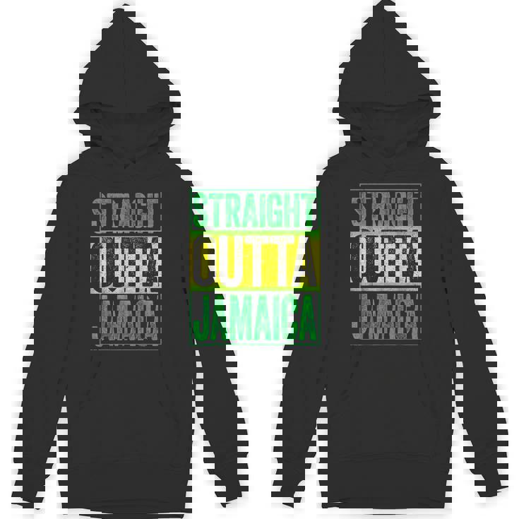 Straight Outta Jamaica ジャマイカ カリビアン レトロ レゲエ パーティー パーカー