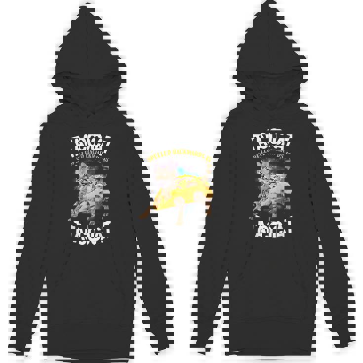 Tacocatpeled Backward シャツ シンコ・デ・マヨ 猫 タコス好き パーカー