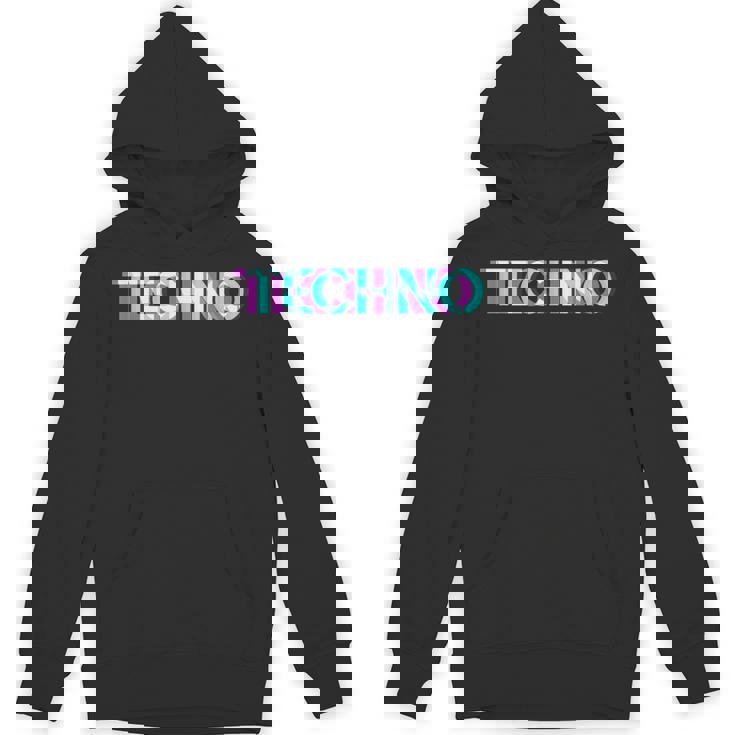 Techno Edm Music Rave Party Raver Dj テクノハウス Hoodie