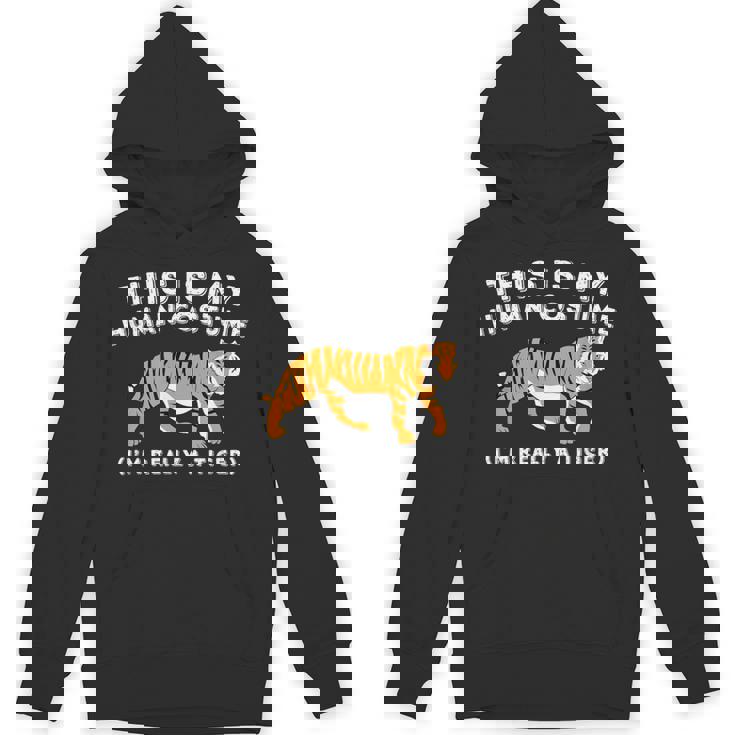 This Is My Human コスチューム I'm Really A Tiger かわいいタイガー Hoodie