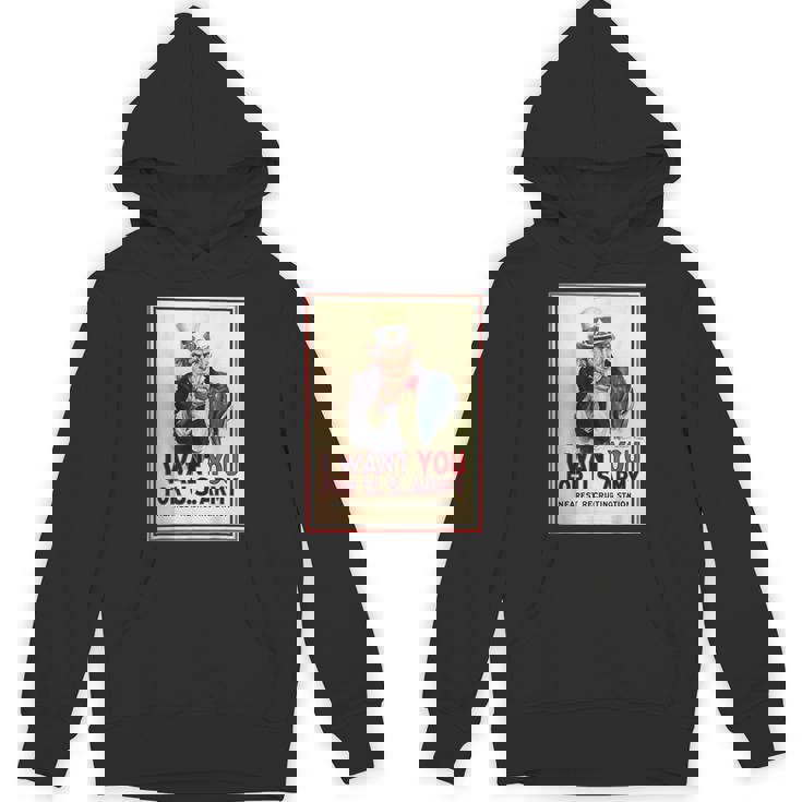 Uncleam I Want You For Us Army ビンテージポスターtシャツ Hoodie