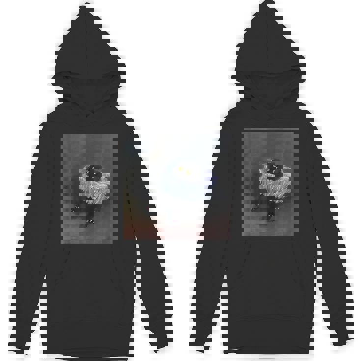 Vanessatockardによる面白い黒猫の絵。 パーカー