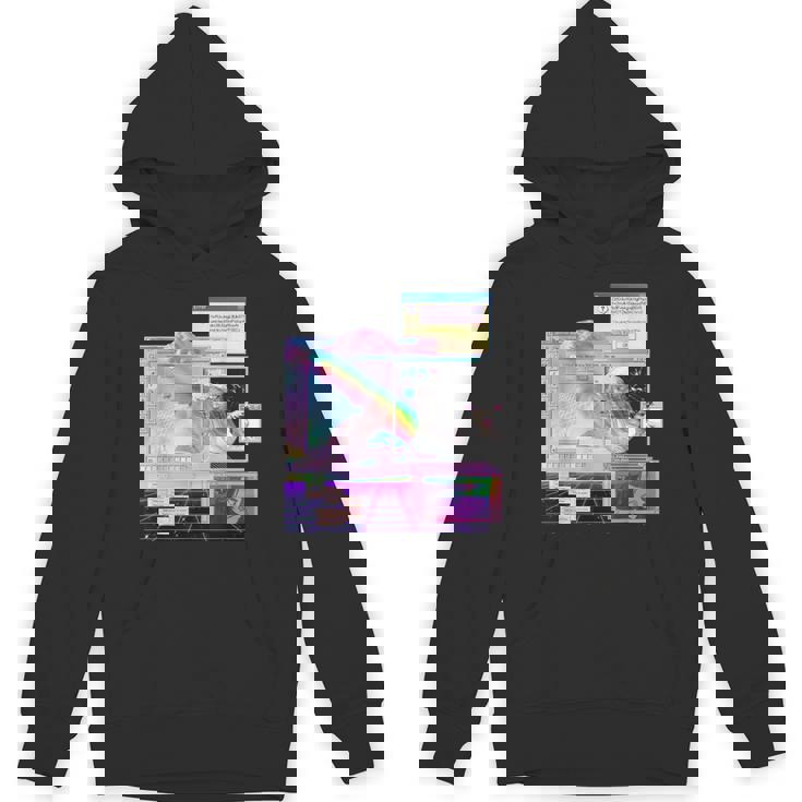 Vaporwave 美的pc トリッピーアート 90年代コンピューター パーカー