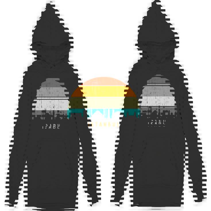 Vintage Retrotyle City Turkeykyline Cityscape Istanbul 長袖tシャツ パーカー