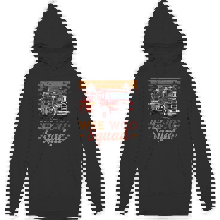 Wee Wooquad 消防車 消防士 ヴィンテージ 消防車 パーカー