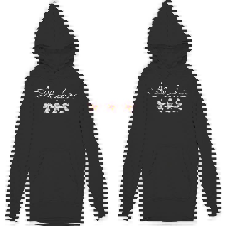 「Aloha」プルメリア ハワイアン バケーション ルアウパーティー パーカー