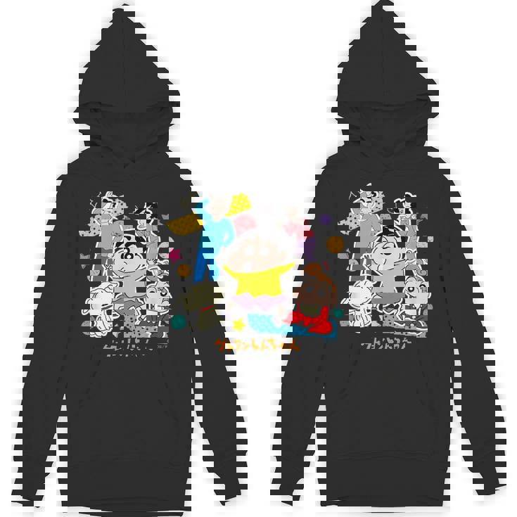 【まんが】クレヨンしんちゃん 野原一家 パーカー