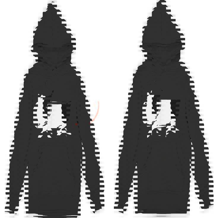 い〜ぬ 白 パーカー