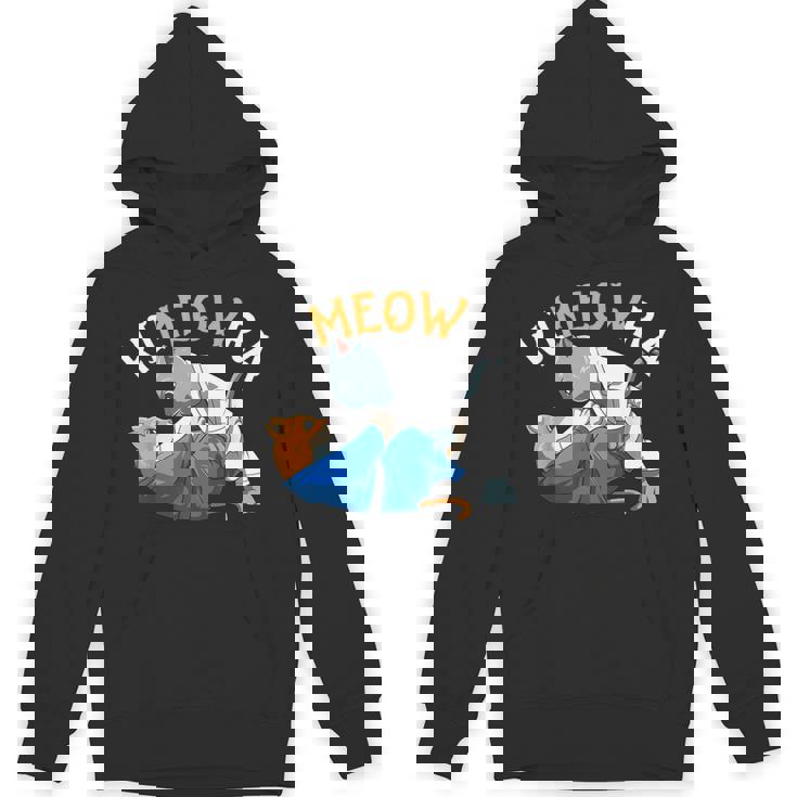 おもしろい柔術猫 柔術愛好者 柔術猫 パーカー