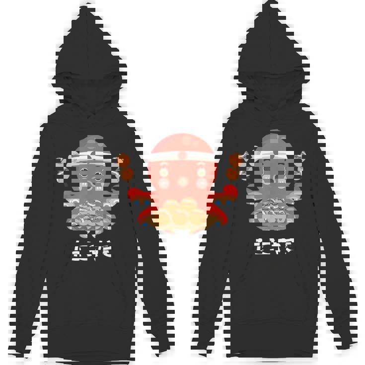 おもしろたこ焼き 和 大阪 日本 食品 ひらがな レターティー パーカー