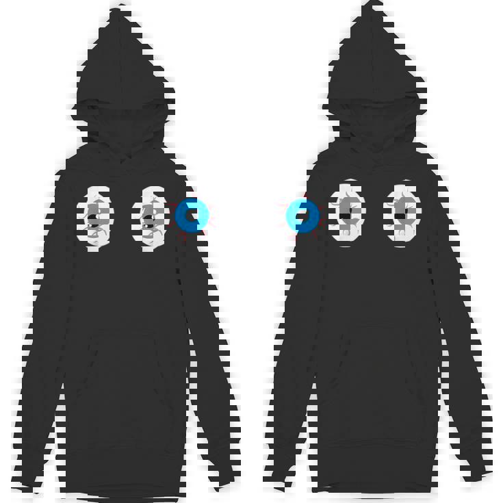 おもしろブラ 目玉コスチューム セクシーなおっぱい衣装 Hoodie