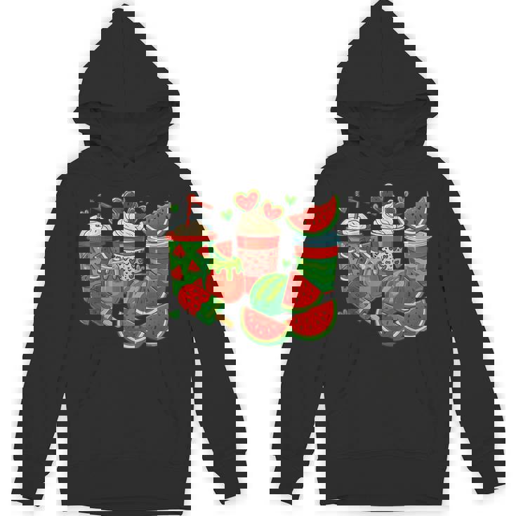 かわいい スイカ好き 夏 フルーツ スイカ アイスコーヒー パーカー