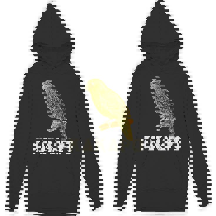 かわいいカカポの鳥が木に座っている パーカー