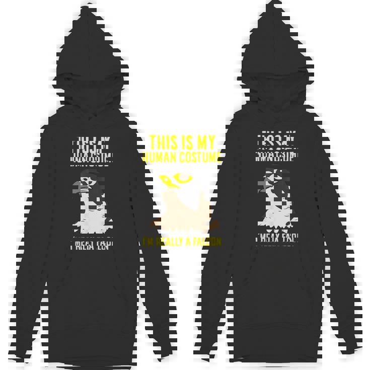 これは私の人間のコスチュームです私は本当にハヤブサ鳥です パーカー
