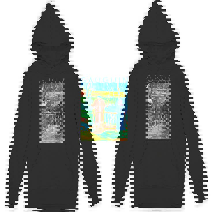 こんにちはゴーギャンさん パーカー