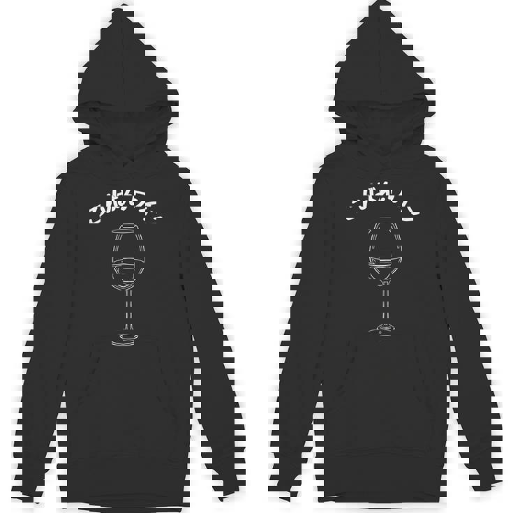 こんばんワイン ダジャレ好き ギャグ ネタ オヤジギャグ ワイン好き ワイン 愛好家 酒好き ダジャレ Hoodie